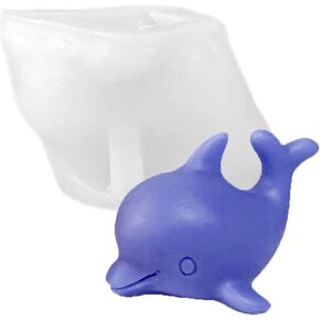 او ان ان بي ان ان قوالب شموع على شكل دولفين، قوالب راتنج ايبوكسي كريستالية لطيفة على شكل دولفين، قوالب سيليكون على شكل دولفين على شكل المحيط، قوالب لصنع الصابون والصلصال والشوكولاتة والكيك in Kuwait