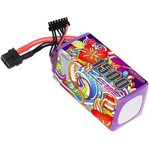 GAONENG GNB 6S 1800mAh 22.2V 95C XT60 RC LiPo Battery Graphene Compatible 180mm 330mm Brushless FPV 5 to 6 inch Drone Quads Quadcopter Helicopter DIY FPV