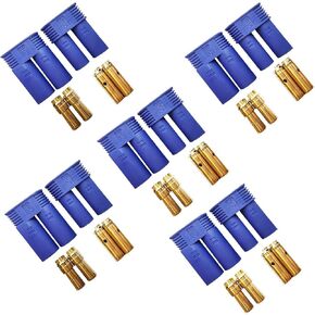 5 أزواج من موصلات توصيل الموز EC5 ذكر أنثى 5 مم، موصل بطارية EC5 لبطاريات RC ESC LIPO باتر in Kuwait