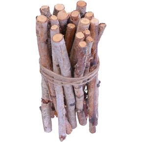 Amosfun 20PCS 20CM Birch Branches Birch Twigs Wood Logs Craft Centerpieces Decorative for Christmas Birch Decorative DIY Branches Decor Dry Wooden Sticks Arts Photo Props Centerpieces Decoration DIY in Saudi Arabia