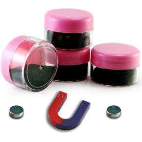 مسحوق حديد مغناطيسي للمشاريع التعليمية والمدرسية، مجموعة من 4 قطع in Kuwait