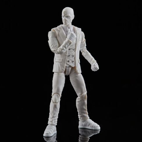 Marvel Legends Series Disney Plus Mr. Knight MCU Series Action Figure 6-inch Collectible Toy, Includes 4 Accessories and 1 Build-A-Figure Part,White in Saudi Arabia