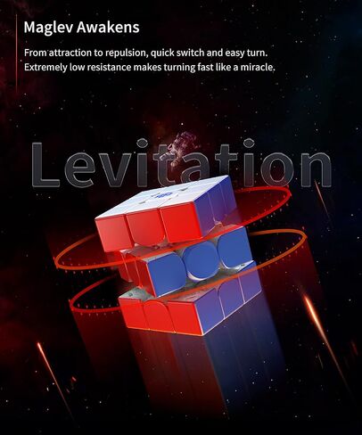 CuberShop GAN 12 MagLev مطلي بالأشعة فوق البنفسجية، GAN 12 M MagLev 2021 Flagship 3x3 مكعب سرعة مغناطيسي بدون ملصقات، GAN 12 M Pro 3x3 (مكعب سرعة GAN12 MagLev بالأشعة فوق البنفسجية، لامع ومطلي بالأشعة فوق البنفسجية وداخلي أساسي) in Kuwait