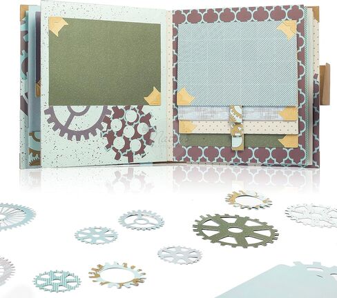 ماتيز كرافتينغ جوي دفتر قصاصات ورقية مزدوج الجوانب بلون تركواز مقاس 12 × 12 من ماسكولين شيك، عبوة من 24 بطاقة ورقية منقوشة بلون ازرق مخضر فاتح in Kuwait