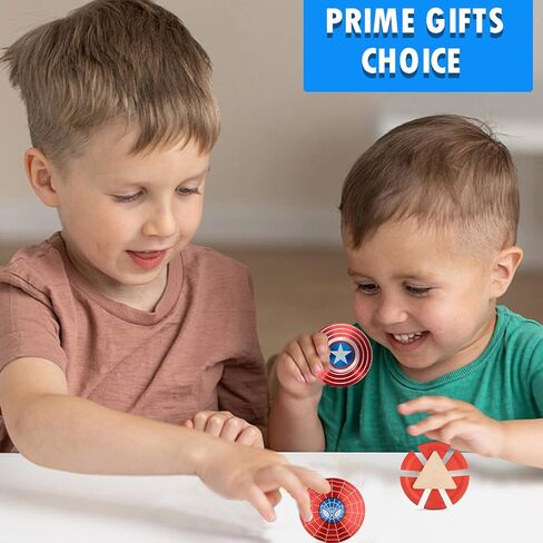 مجموعة فيدجيت سبينرز المعدنية الرائعة، أداة دوارة يدوية بطرف إصبع للبالغين والأطفال، لعبة فيجيتس، ألعاب مكتبية، هدايا أدوات للأعمار من 4 إلى 12 عامًا للأولاد، جوائز، مكافآت، هدايا حفلات عيد الميلاد، حشو حقيبة جودي in Kuwait