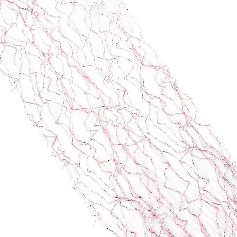 Pandahall 20 ياردة شبكة الدانتيل شبكة العنكبوت 3 بوصة شبكة سوداء الشريط لفة فتحة كبيرة تول DIY بها بنفسك الحرفية زهرة هدية التعبئة والتغليف تنورة صنع خلفية ستارة الباب in Kuwait