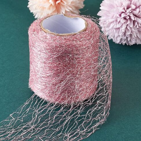 Pandahall 20 ياردة شبكة الدانتيل شبكة العنكبوت 3 بوصة شبكة سوداء الشريط لفة فتحة كبيرة تول DIY بها بنفسك الحرفية زهرة هدية التعبئة والتغليف تنورة صنع خلفية ستارة الباب in Kuwait