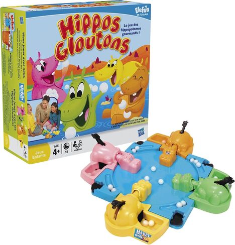 Hungry Hungry Hippos Tabletop Game (Packaging May Vary) in Saudi Arabia