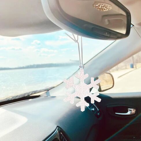 قالب فريشي ندفة الثلج لعيد الميلاد، قالب سيليكون كبير للسيارة للخرز العطري، منعشات السيارة، قالب جص شمع الصابون والشمع والطين من أجل حرفة راتنجات الإيبوكسي DIY، ديكور منزل عيد الميلاد in Kuwait