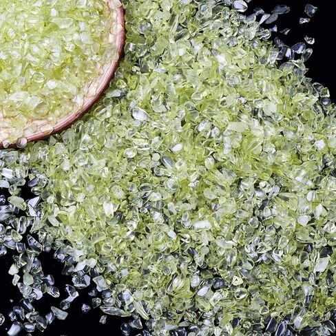 Crushed Glass Irregular Glass Stone Chips Sprinkles Chunky 2-4mm Craft Glitter for Resin Nail Arts Craft DIY Vase Filler Epoxy Resin Mold Scrapbooking Jewelry Making Decoration in Kuwait