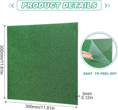 4 Pieces Glitter Acrylic Sheet, 0.12 Inch Thick Assorted Colored Cast Acrylic Sheet 12 x 12 Inch Rigid Tinted Plastic Sheet for Cutting, Sawing, Laser Cutting and Engraving in Saudi Arabia