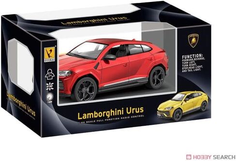 100 سيارة كلاسيكية مرخصة بجهاز تحكم عن بعد من سلسلة لامبورغيني أوروس متوافقة مع مقياس 1:24، لعبة سيارة سباق رياضية كهربائية كاملة الوظائف (أحمر، 1:24) in Kuwait