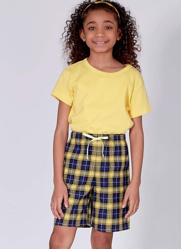 McCall Pattern Company McCall's Learn Girl's Pants and Shorts, Sizes 7-14 Sewing Pattern, White in Saudi Arabia