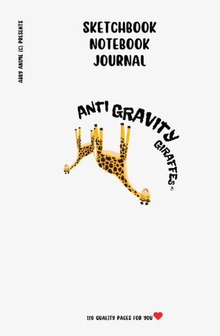 Anti Gravity Giraffes Meme Sketchbook By Abby Anime: 5.25"x 8" Sketchbook With 120 Quality Pages.. in Saudi Arabia