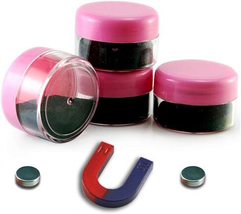 مسحوق حديد مغناطيسي للمشاريع التعليمية والمدرسية، مجموعة من 4 قطع in Kuwait