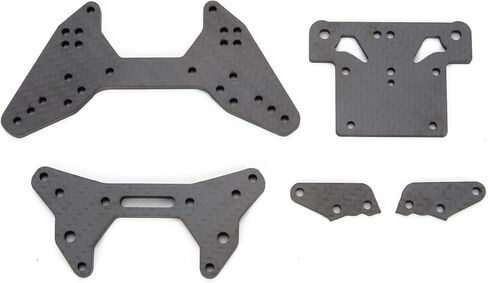 RCAWD Carbon Fiber Steering Plate Top Plate Shock Tower for Arrma 1-7 1-8 6s Blx Infraction Fireteam Mojave Felony Kraton Notorious Outcast Typhon Limitless Talion RTR/Exb Hopups Upgrade Parts in Saudi Arabia