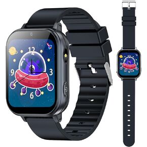 PTHTECHUS® Smart Watch for Kids Toys for 4-14 Ys Boys and Girls with 22 Games HD Camera Video Music Player Pedometer Alarm Clock Study Cards Audiostory Habit Tracking Smartwatches for Children
