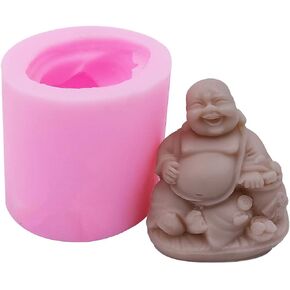 Buddha Candle Mold Avalokitesvara Design Silicone Mold Mould for Candle Making Decorating Aroma Gypsum Resin Crafts Molds in Saudi Arabia