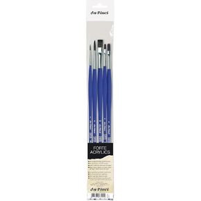 DA VINCI 5273 Series Acrylics Brush Set, Bristle, White/Transparent/Blue, 30 x 30 x 30 cm in Kuwait