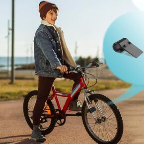 MOL Bicycle Sound Maker Exhaust System,Makes Your Bike Sound Like a Motorcycle（4pcs）