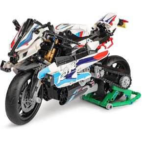 مجموعة بناء دراجة نارية من توي بلاير، مجموعة نموذج 1:5، هدية للاطفال بعمر 6 7 8 9 سنوات، للبالغين ومحبي الدراجات النارية in Kuwait