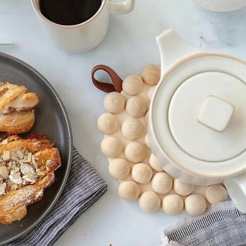 كرات خشبية مستديرة مقاس 2.54 سم، 50 قطعة من الكرات الخشبية المستديرة غير المكتملة، كرات خشبية صغيرة، للمشروعات اليدوية اليدوية وأنوف القزم in Kuwait