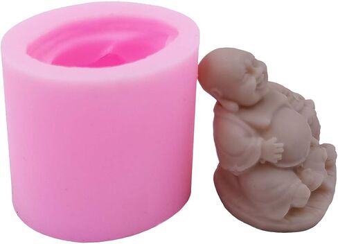 Buddha Candle Mold Avalokitesvara Design Silicone Mold Mould for Candle Making Decorating Aroma Gypsum Resin Crafts Molds in Saudi Arabia