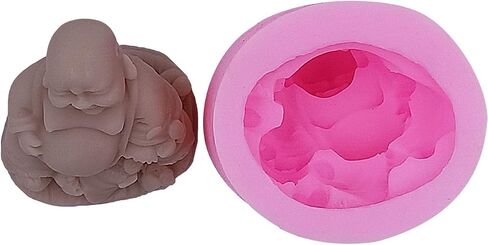 Buddha Candle Mold Avalokitesvara Design Silicone Mold Mould for Candle Making Decorating Aroma Gypsum Resin Crafts Molds in Saudi Arabia