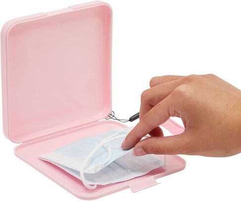 Portable Face Covering Carrying Case, Organizer Container for Storage (6 Pack) in Kuwait