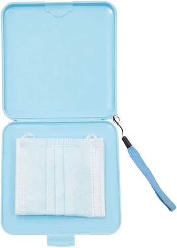 Portable Face Covering Carrying Case, Organizer Container for Storage (6 Pack) in Kuwait