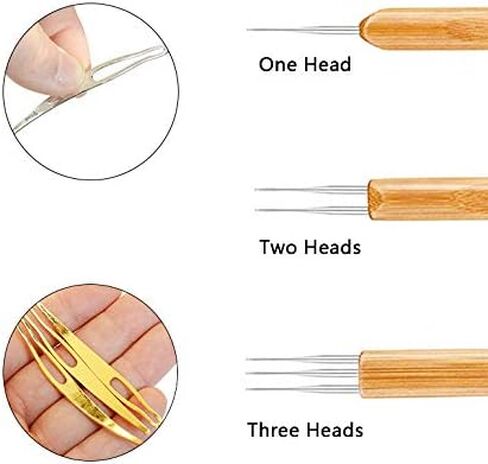 8 قطع من أدوات الخطاف الكروشيه دريدلوك ، 6 كروشيتس إبر نسج الشعر مع خطافات مختلفة ، أداتي متشابكتين لدريدلوكس ، جدائل الحرف اليدوية (خطاف واحد ، 2 خطاف ، 3 خطافات ، 0.75 مم ، 0.5 مم) in Kuwait
