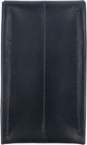 Double Pen Case Handmade from Full Grain Leather - Bourbon Brown in Kuwait