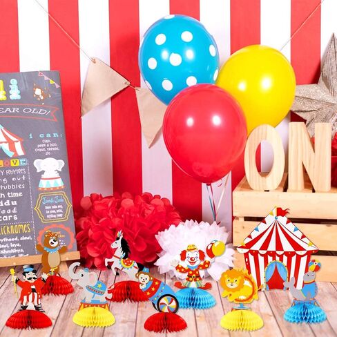 قطع زينة مركزية ثلاثية الابعاد على شكل خلية نحل من السيرك والكرنفال واعياد الميلاد وحفلات استقبال المولود الجديد، مجموعة من 9 قطع in Kuwait