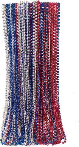 POHU 36pcs 3dozon Independence Day necklace, Plastic, No Gemstone in Kuwait