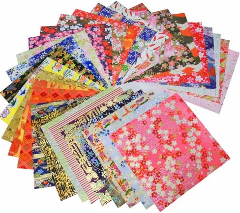 ورق بوش يوزن واشي من GuCra Tradition مقاس 5.5" x 5.5" ورق تشيوغامي الياباني 30 ورقة in Saudi Arabia