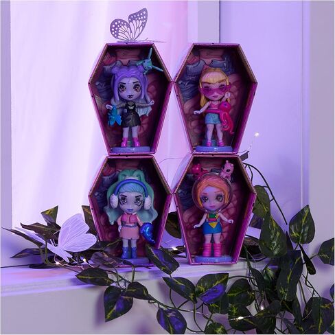 Zombaes Forever, Wild Vibes, Surprise Collectible Zombie Figure, Doll Accessories & Toy Coffin (Styles May Vary), 3.5-inch, Kids Toys for Girls in Kuwait