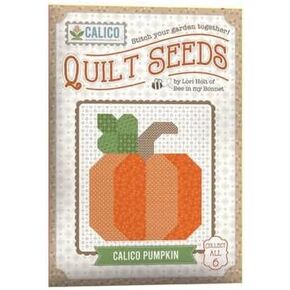 أنماط بذور لحاف القرع كاليكو من تأليف لوري هولت من Bee في My Bonnet in Kuwait