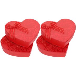 Heart Shaped Box Love Heart Flower Case Empty Wedding Candy Boxes Chocolate Container Table Decor for Flower Wrapping Jewelery Pink in Kuwait
