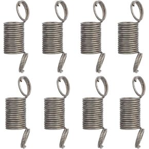SUNNYCLUE 1 Box 150Pcs Beads Bugs Mini Spring Clamps Beads Bug Jewelry End Clasps Metal Jewelry Clasp for Jewelry Making Accessories DIY Crafts