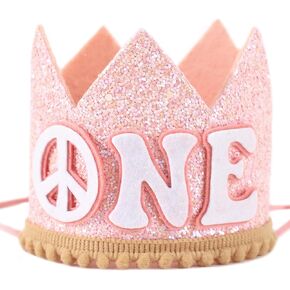 زي قبعة عيد ميلاد رائع من ايه جروفي ون - زي تاج عيد ميلاد رائع، زي بوهو رائع لعيد الميلاد الاول للاطفال بنمط هيبي، زينة / ديكور حفلة عيد الميلاد الاول in Kuwait