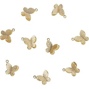 Airssory 50 Pcs Spider Web Net Charm Halloween Theme Golden Metal Spiderweb Cobweb Small Charms Bulk for Jewelry Making DIY Findings in Kuwait