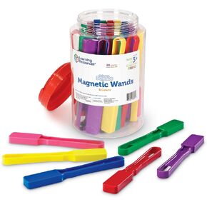Learning Resources Magnetic Wands, Set of 24, Ages 5+, Science Exploration, Observation Skills,Back to School Supplies,Teacher Supplies