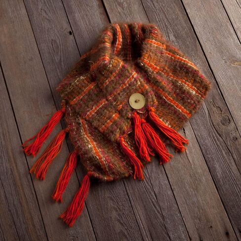 مجموعة Craft Crush Weaving Loom Craft - تعلم نسج الأوشحة والقفازات والديكور المنزلي - مجموعة أدوات يدوية صغيرة بتصميم عصري للمراهقين والبالغين - سهلة الاستخدام، ونسيج سريع من صانعي Loopdeloom، صغيرة in Kuwait