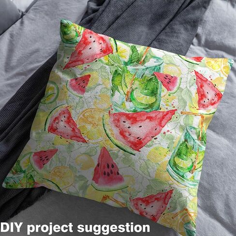 Watercolor Blueberry Fabric by The Yard Outdoor Fruits Botanical Leaves Decor Fabric for Kids Teens Adults Wild Plants Rustic Style Fabric for DIY Upholstery and Home Accents 2 Yards,72" L x 59" W in Saudi Arabia