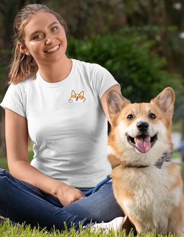 14 قطعة من رقعة Kawaii Corgi اللطيفة من BOHAQA - رقع كبيرة مضحكة للكلاب - يمكن كيها/خياطتها in Kuwait