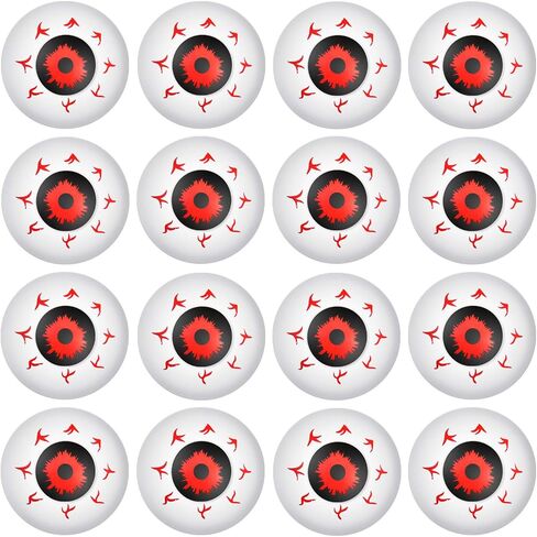 Boao 30 Pieces Halloween Eyeballs Creepy Plastic Eyeballs Halloween Eyeballs Props for Halloween Party Decorations Supplies in Saudi Arabia