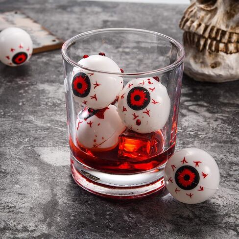 Boao 30 Pieces Halloween Eyeballs Creepy Plastic Eyeballs Halloween Eyeballs Props for Halloween Party Decorations Supplies in Saudi Arabia
