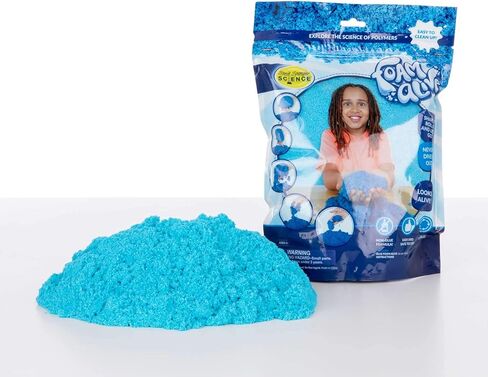 Steve Spangler Science Foam Alive, 1lb. Bag, Green – at-Home Science Kit for Kids, Hands-On STEM Learning Activity, Learn About Polymers & Non-Newtonian Substances – Fun & Easy Science Experiment Kit in Kuwait