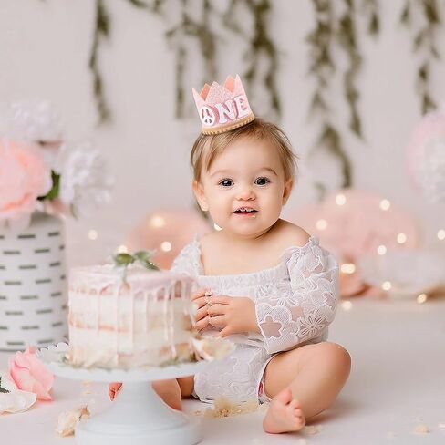 زي قبعة عيد ميلاد رائع من ايه جروفي ون - زي تاج عيد ميلاد رائع، زي بوهو رائع لعيد الميلاد الاول للاطفال بنمط هيبي، زينة / ديكور حفلة عيد الميلاد الاول in Kuwait