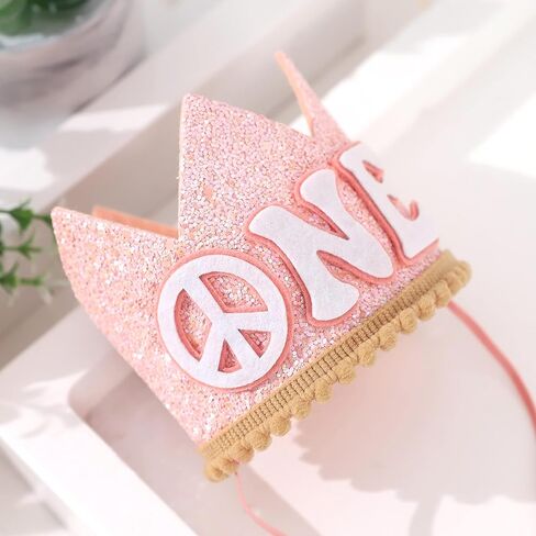 زي قبعة عيد ميلاد رائع من ايه جروفي ون - زي تاج عيد ميلاد رائع، زي بوهو رائع لعيد الميلاد الاول للاطفال بنمط هيبي، زينة / ديكور حفلة عيد الميلاد الاول in Kuwait